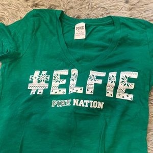 bundle of #elfie christmas Shirt with Elfie BRA
